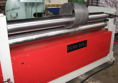 4' x 1/4" EURO ROLL ... HYDRAULIC PLATE ROLL